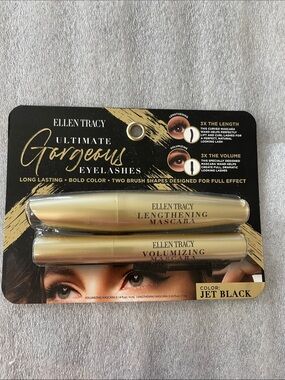 Ellen Tracy Ultimate Gorgeous Eyelashes - Black & Gold Packaging